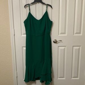 Elegant Green Women's Dress